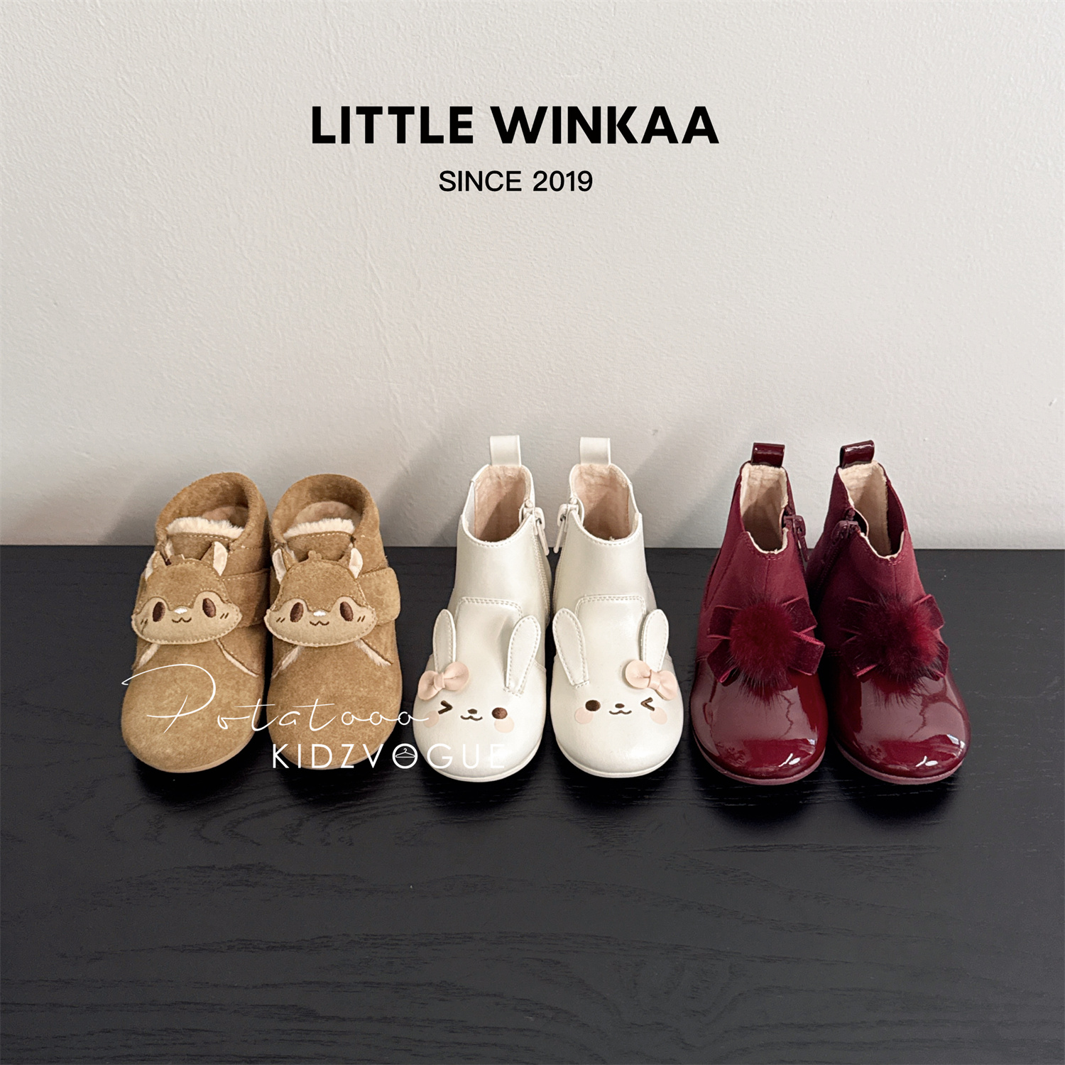 西班牙LittleWinkaa儿童短靴