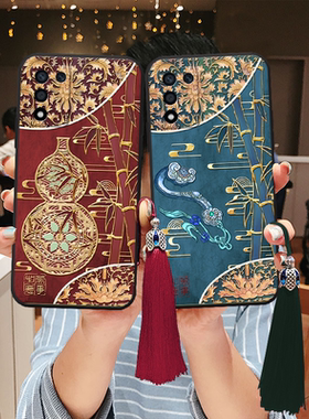 适用oppo立体浮雕a6竹子pro如意a5手机壳a58高级感k13大气k12plus妈妈k11顺利a93国风32软72中式a97防摔a56新