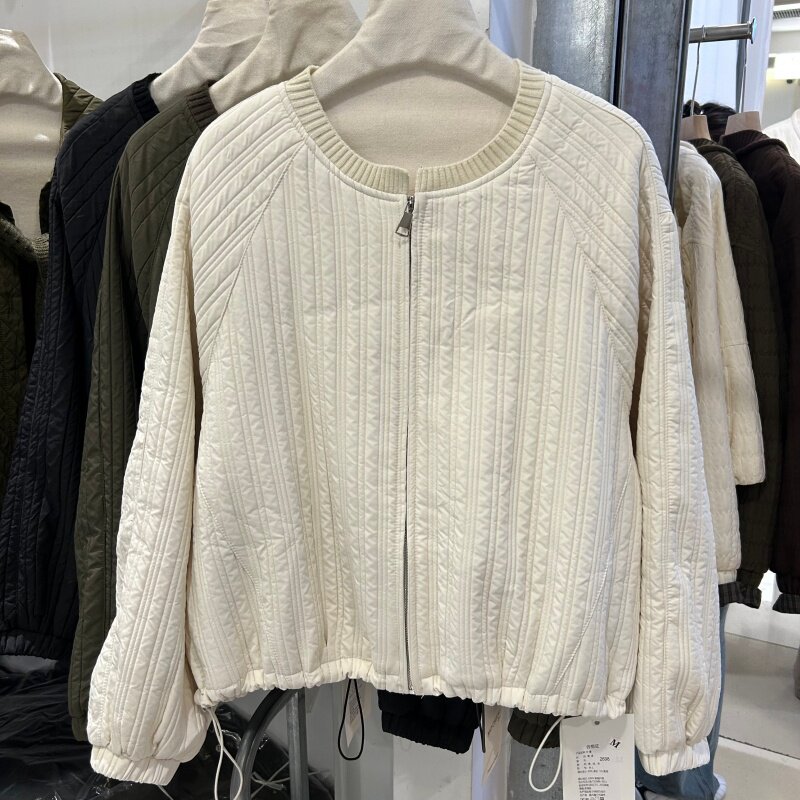 宽松休闲洋气轻薄棒球服夹克上衣