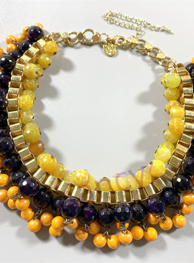 LIMITEL打标石头琉璃短款项链