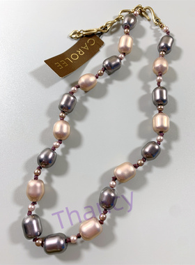 CAROLEE打标琉璃珍珠项链