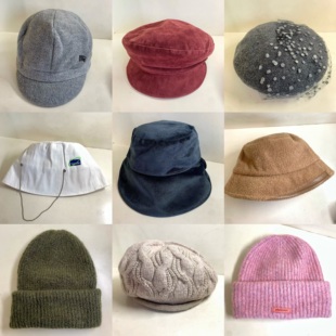 帽子女大头围冷帽 欧美范复古时髦百搭好品质男女同款 VTG杂款 合集