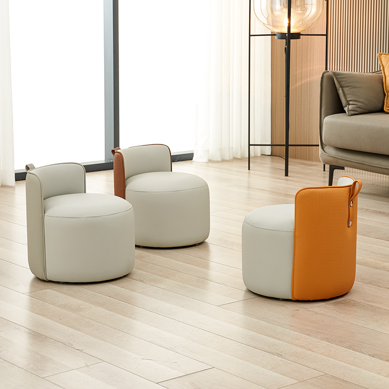 比尔迪靠背小凳子软座客厅茶几凳