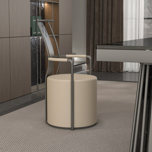 意式轻奢茶椅子主人椅