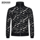 秋冬专柜新款 JEDOSS 爵迪斯男装 立体满针织提花羊毛夹克DA163