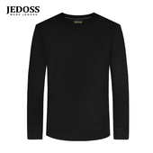 JEDOSS 卫衣031 字母提花无帽套头长袖 爵迪斯男装 秋冬专柜新款