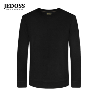JEDOSS 秋冬专柜新款 字母提花无帽套头长袖 卫衣031 爵迪斯男装