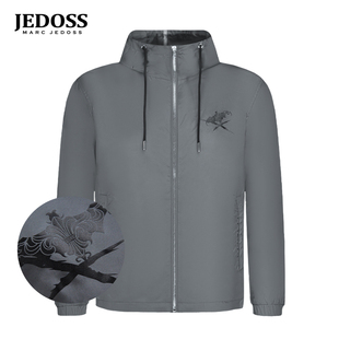 秋冬专柜新款 双面穿烫印轻薄夹棉夹克GX827 爵迪斯男装 JEDOSS