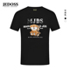 爵迪斯男装 2025春季 专柜新款 JEDOSS 字母熊仔刺绣短袖 T恤潮MG707