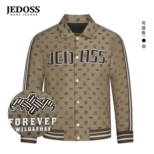新款 秋季 字母满提花皮牌薄夹克外套AD638 爵迪斯男装 JEDOSS