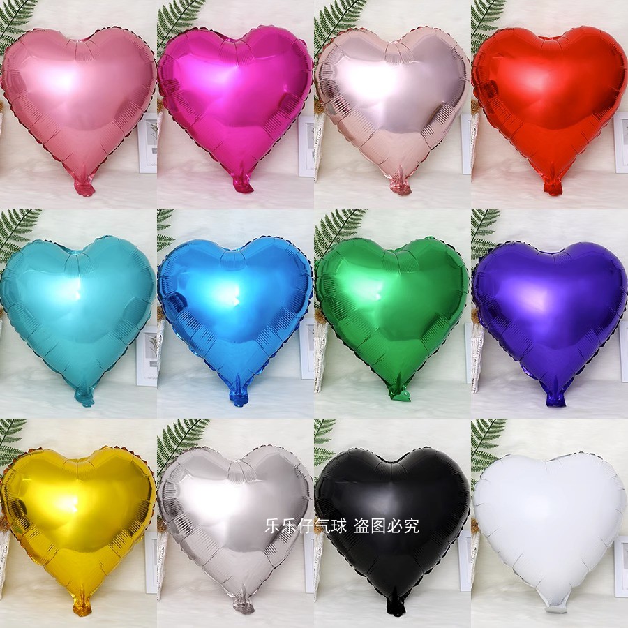 铝膜光版五角星气球18寸铝箔气球装饰派对背景墙婚庆道具