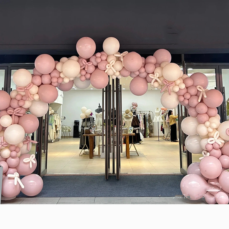 新年春节气球拱门布置节庆日用品儿童生日开学典礼新店铺开业装饰