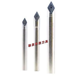 V型槽数控铣刀杆60度可换刀片式SSP-08-80舍弃式定心钻铣倒角刀杆