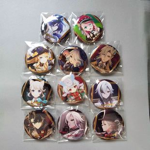 正版原神致终幕的欢宴徽章芙宁娜阿蕾奇诺徽章那维莱特