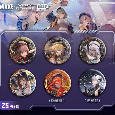 正版胜利女神nikke主线剧情拍立得GODDESS COUNTERS周边徽章合集