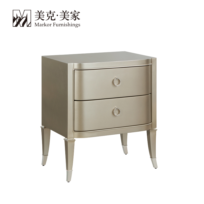 美克美家Caracole纵享美梦实木床头柜卧室床头柜