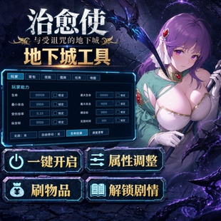 治愈使与受诅咒的地下城 修改器 刷物品改属性刷装备修改器