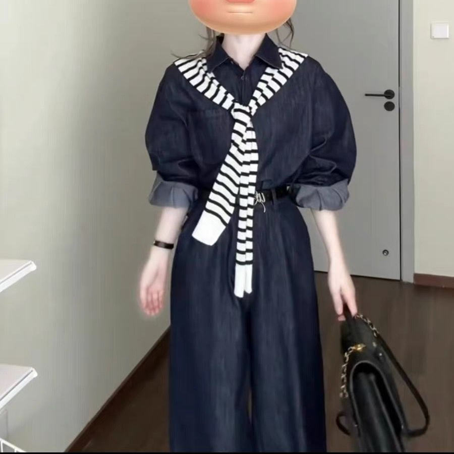 运动套装女秋冬学生韩版宽松时尚网红韩系高级感穿搭休闲两件套潮