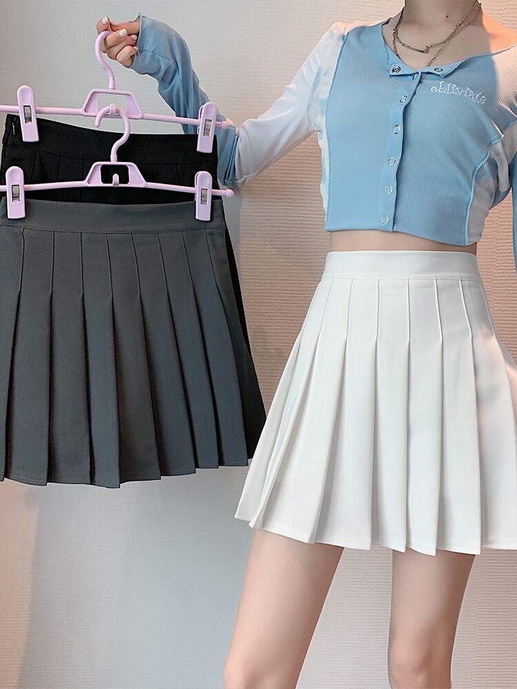 高腰显瘦jk裙2024年新款裙子