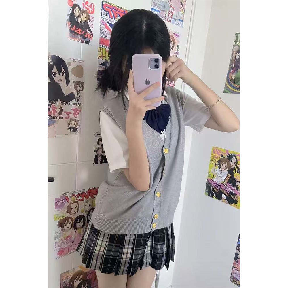 学院风原创jk制服套装女学生衬衫