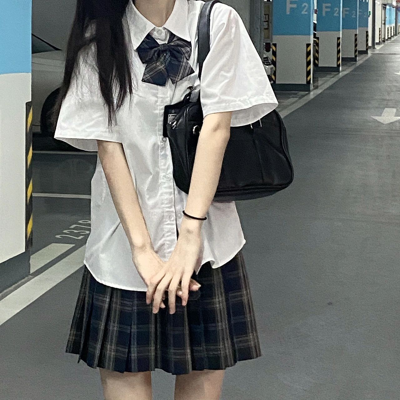 2022夏季韩版宽松百搭jk制服
