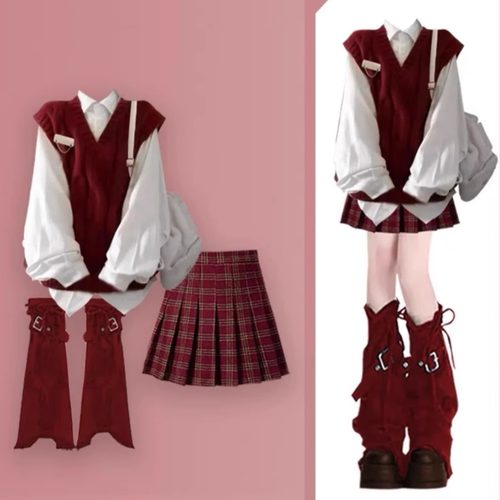 miu系红茶学院风穿搭高级感