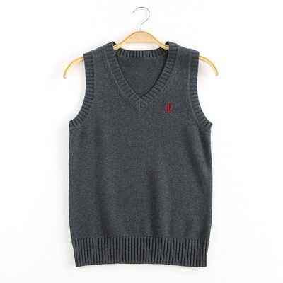 JK马甲原创正版日系学院针织开衫