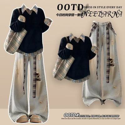 韩风套装女秋季一整套