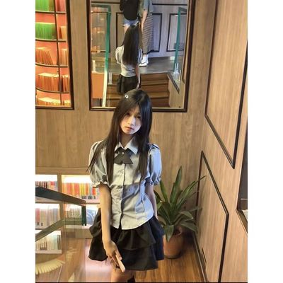 衬衣设计感小众jk制服上衣