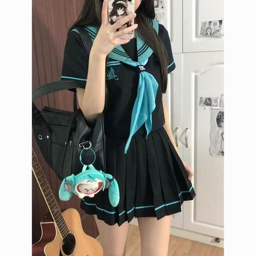 初音未来cos原创jk制服校供基础