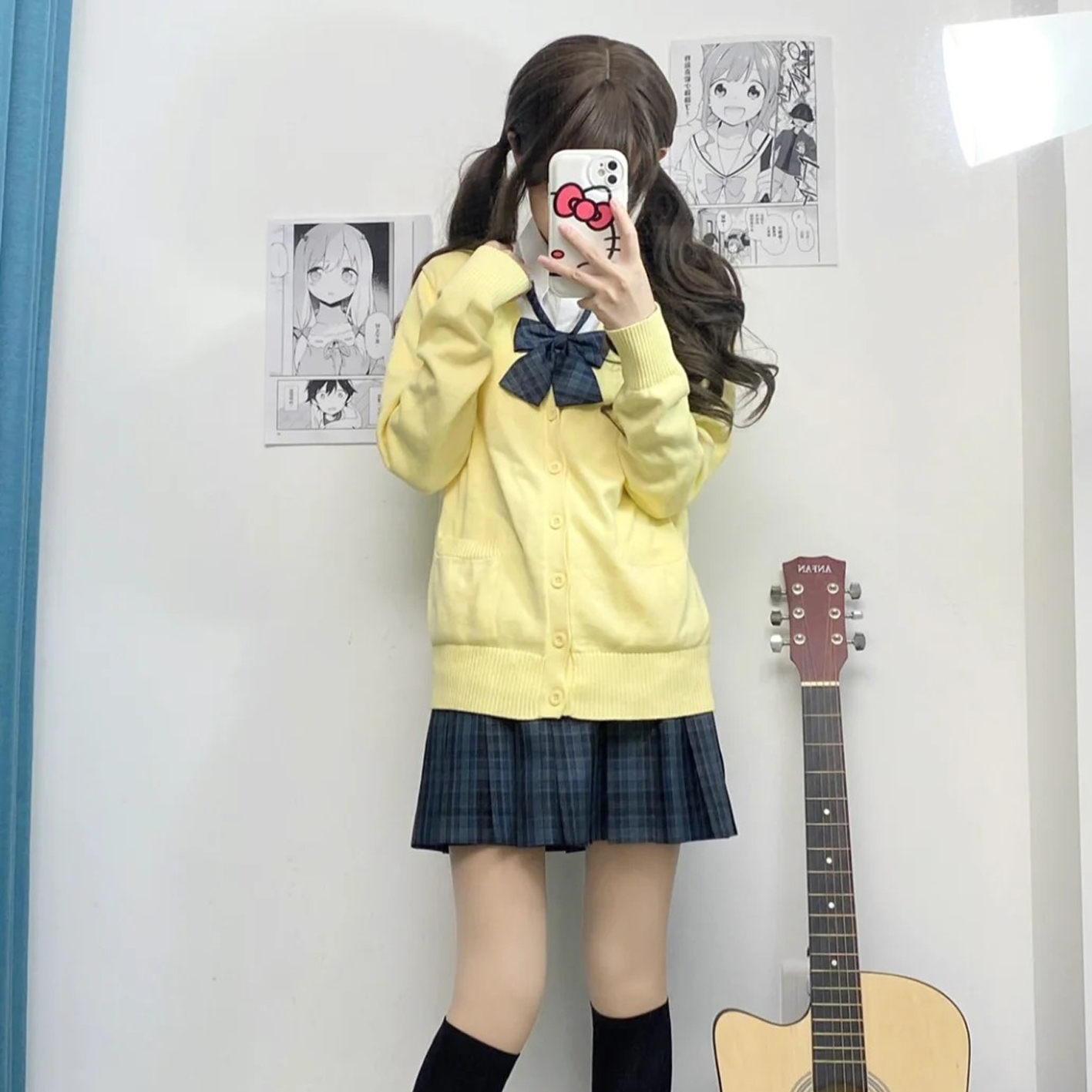毛衣针织开衫整套长袖外套女