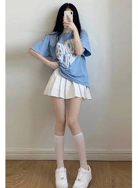 2022夏季可盐可甜酷女孩穿搭