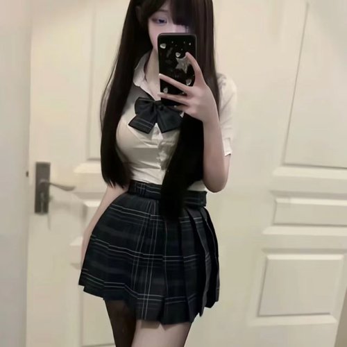 收腰显瘦长袖衬衣甜辣风纯欲上衣