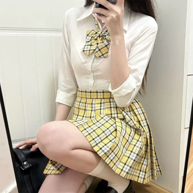JK小杏中原创甜妹制服夏季日系