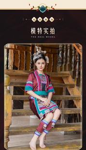 新款侗族服装女贵州广西少数民族服饰成人侗族盛装演出服旅拍服夏