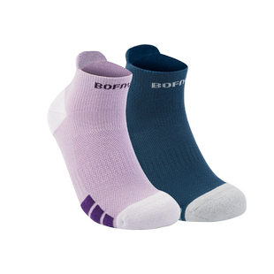 bonny波力休闲运动袜春夏羽毛球袜防滑袜底加厚舒适耐磨男女袜子