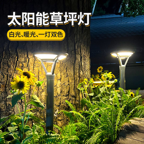 一灯双色白光+暖黄光