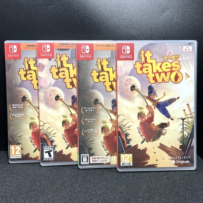 Switch ns国产包装盒 双人成行 it takes two 自印封面 没有卡带