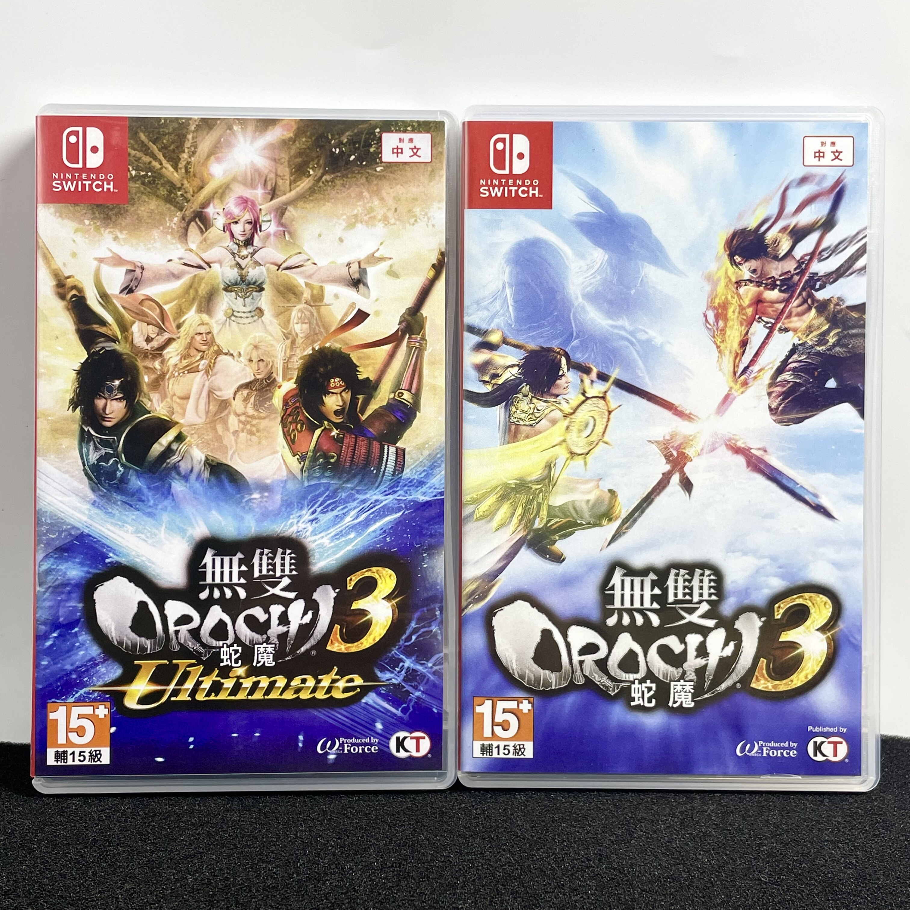 Switch ns国产包装盒 无双大蛇3 蛇魔3 自印封面 没有卡带 空盒