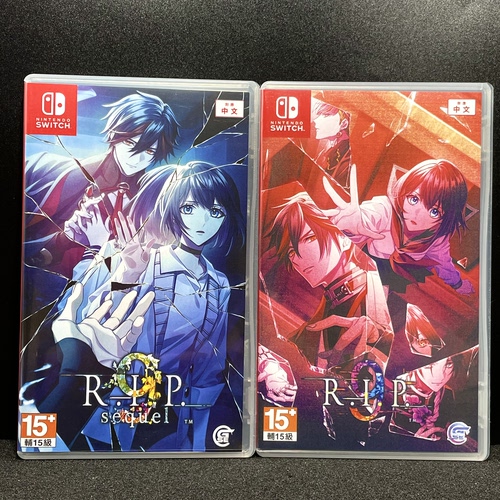 Switch ns国产包装盒 9RIP/9RIP sequel 自印封面 没有卡带 空盒