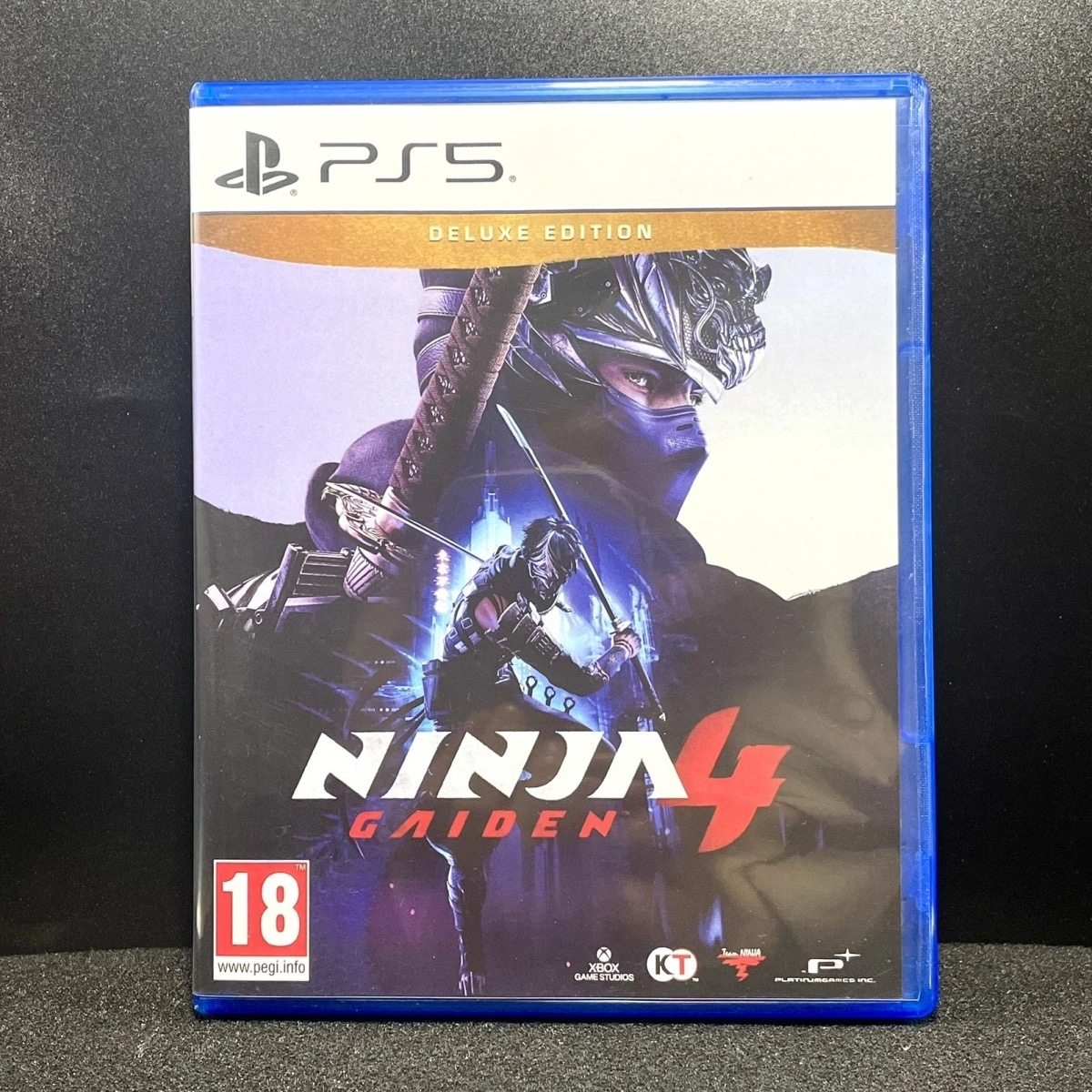 PS5空盒 忍者龙剑传4 忍龙4 自印封面 非原装 没有光盘 不能玩