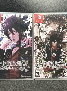Switch ns国产包装盒 失忆症 Amnesia 自印封面 没有卡带 空盒