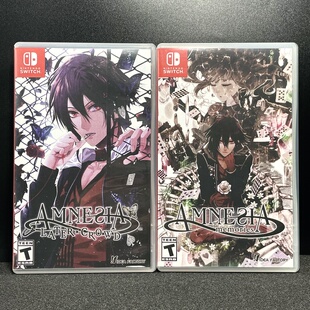 Switch ns国产包装盒 失忆症 Amnesia 自印封面 没有卡带 空盒