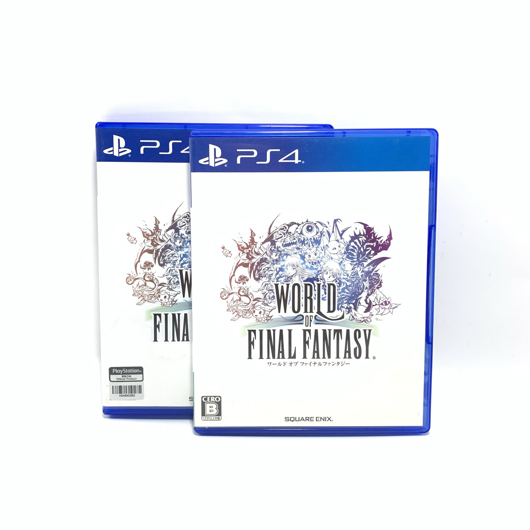 ps4非游戏 最终幻想世界 World of Final Fantasy 自制封面盒子