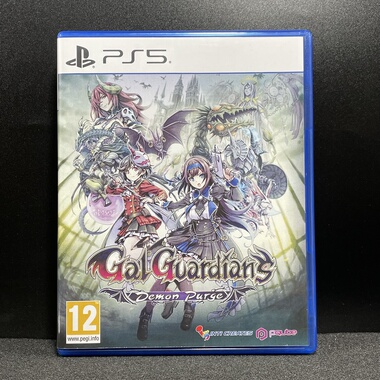 PS5国产包装盒 少女魔净 Grim Guardian 自印封面 没有光盘 空盒