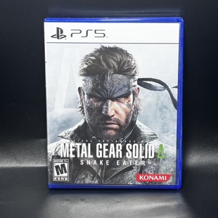 PS5国产包装盒 合金装备3 食蛇者重制版 自制封面 无光盘 仅空盒