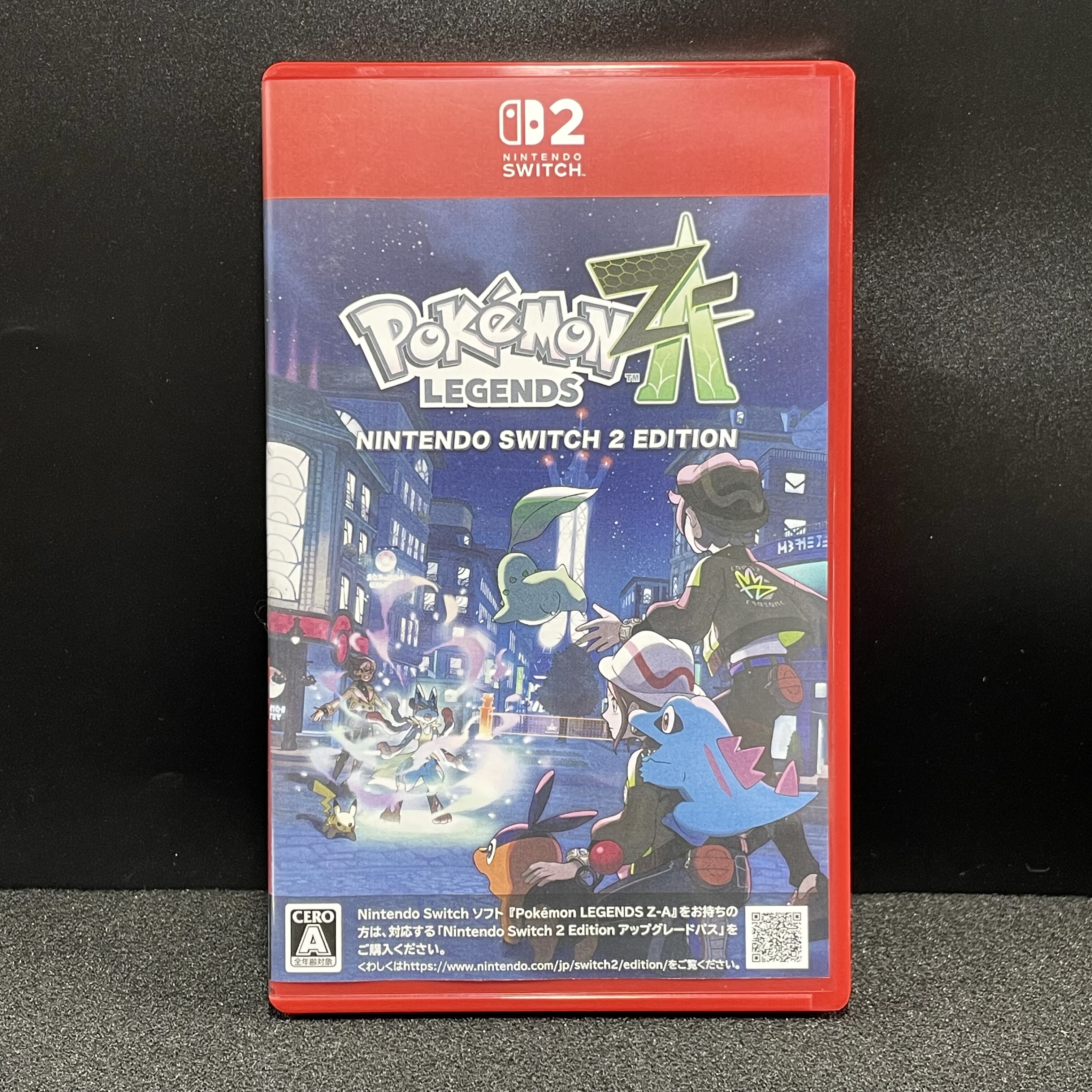 Switch2 ns2国产包装盒 宝可梦传说 ZA 自印封面 没有卡带 仅空盒