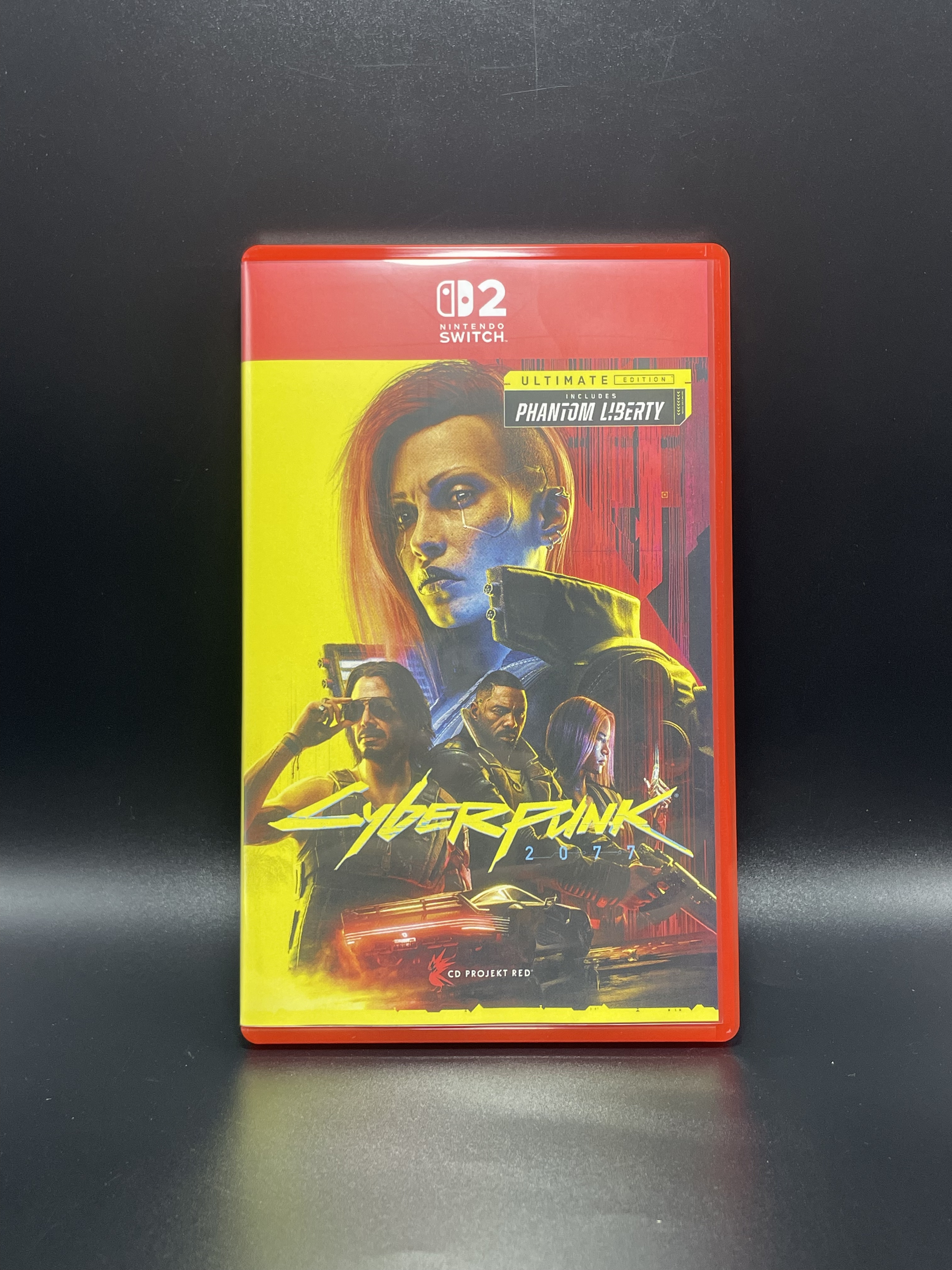 Switch2 NS2国产包装盒 赛博朋克2077 自制封面 没有卡带 不能玩