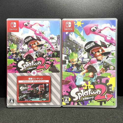 Switch ns国产包装盒 喷射战士2 喷2 自印封面 没有卡带 仅空盒