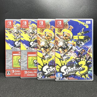 switch ns非游戏 喷射战士3 斯普拉遁3 自制包装盒 无卡带 不能玩